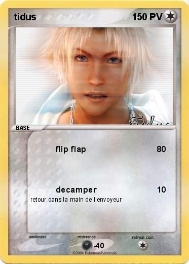 Pokemon tidus  