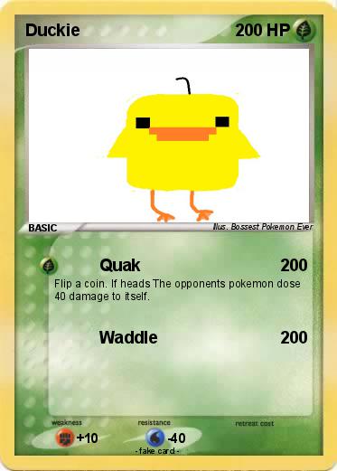 Pokemon Duckie