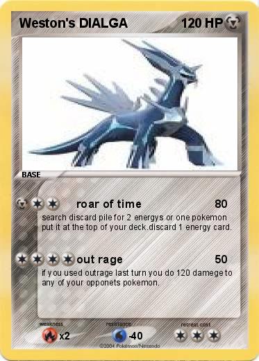 Pokemon Weston's DIALGA