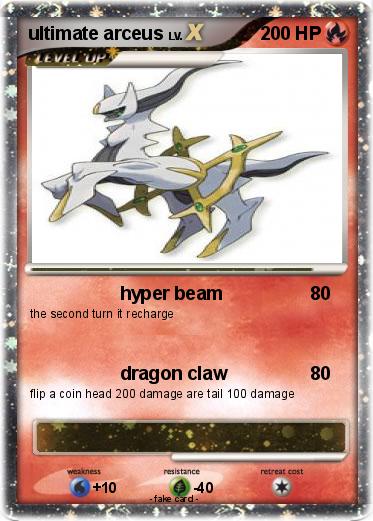 Pokemon ultimate arceus