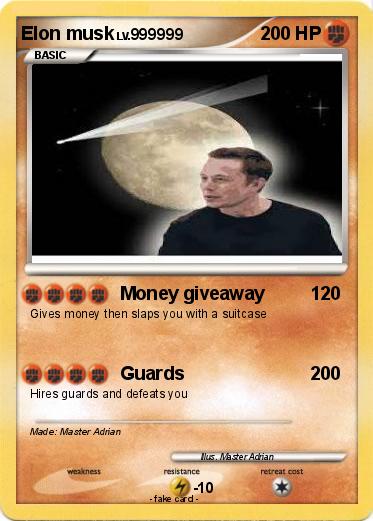 Pokemon Elon musk