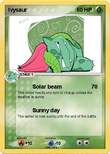 Pokemon Ivysaur