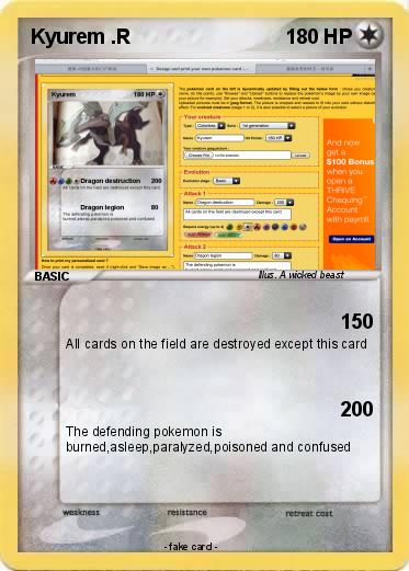 Pokemon Kyurem .R