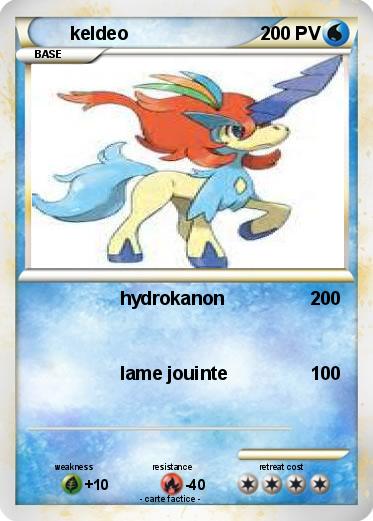 Pokemon keldeo
