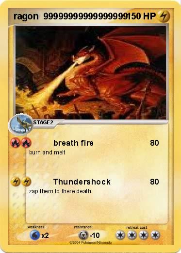 Pokemon ragon  99999999999999999