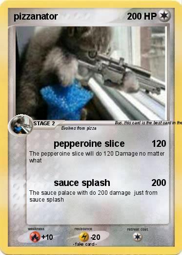 Pokemon pizzanator