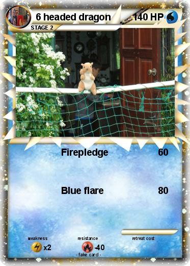 Pokemon 6 headed dragon