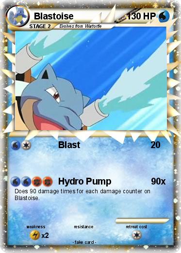 Pokemon Blastoise