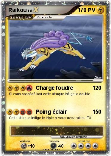 Pokemon Raikou