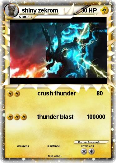 Custom pokemon card created on 29 March 2011 by zach horvath.