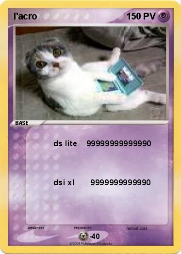 Pokemon l'acro