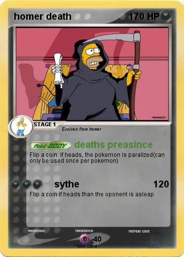 Pokemon homer death