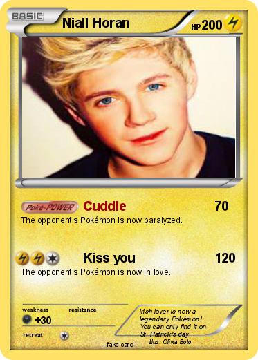 Pokemon Niall Horan
