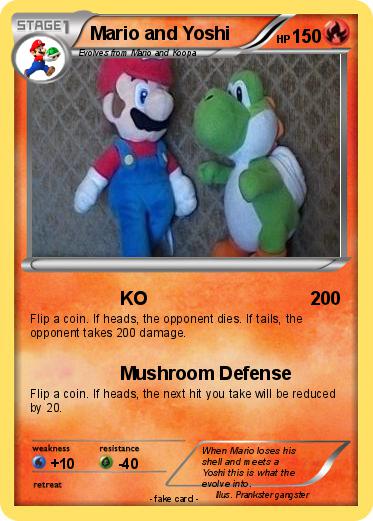 Pokemon Mario and Yoshi