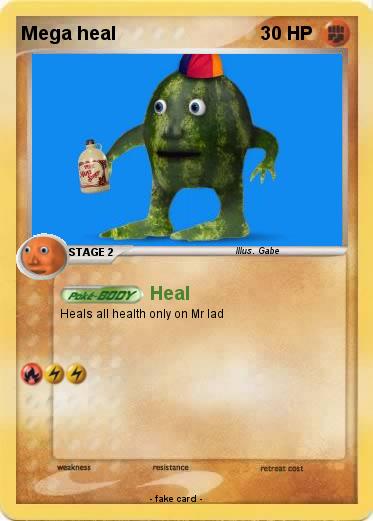 Pokemon Mega heal