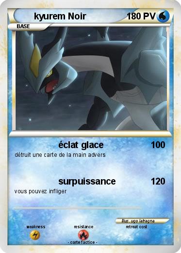 Pokemon kyurem Noir