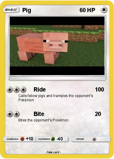 Pokemon Pig