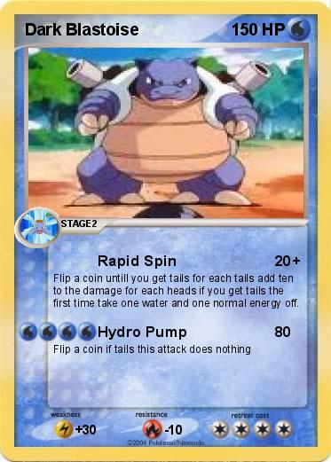 Pokemon Dark Blastoise