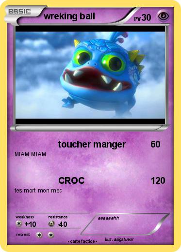 Pokemon wreking ball
