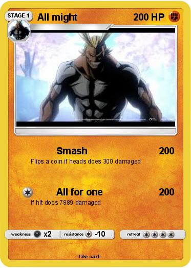 Pokemon All might