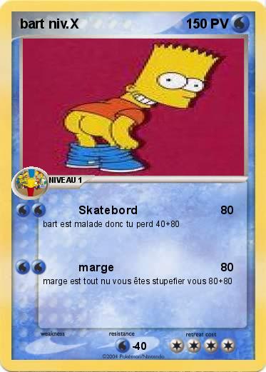 Pokemon bart niv.X