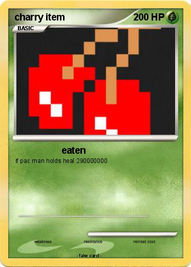Pokemon charry item