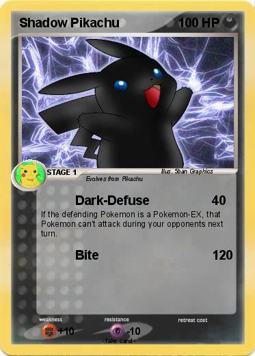 Pokemon Shadow Pikachu