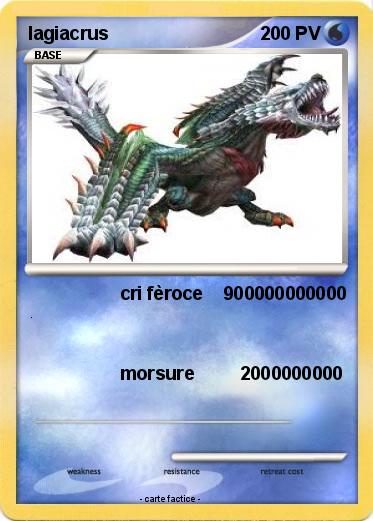 Pokemon lagiacrus