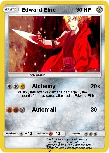 Pokemon Edward Elric