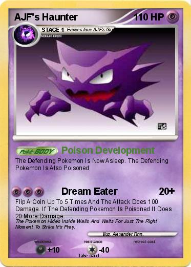 Pokemon AJF's Haunter