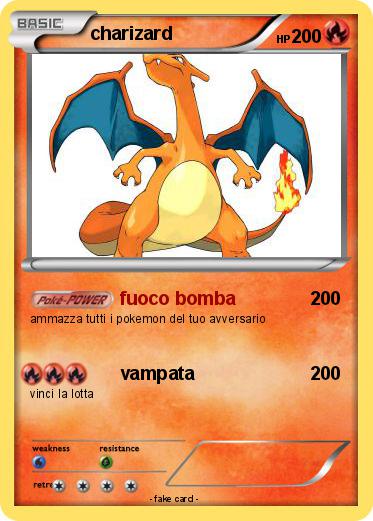 Pokemon charizard