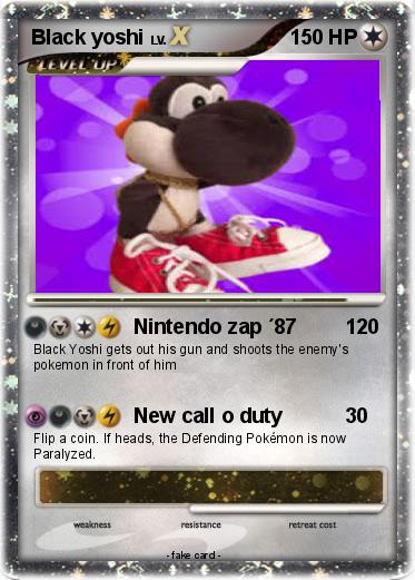 Pokemon Black yoshi
