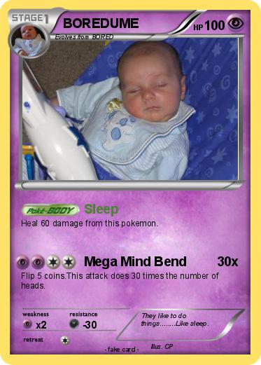 Pokemon BOREDUME