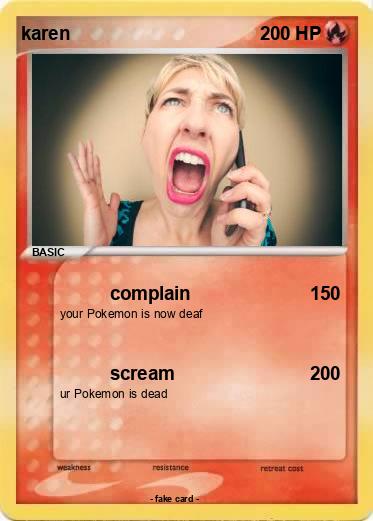 Pokemon karen