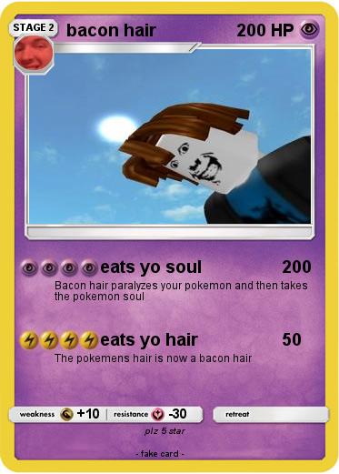 Pokemon bacon hair