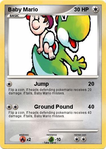 Pokemon Baby Mario