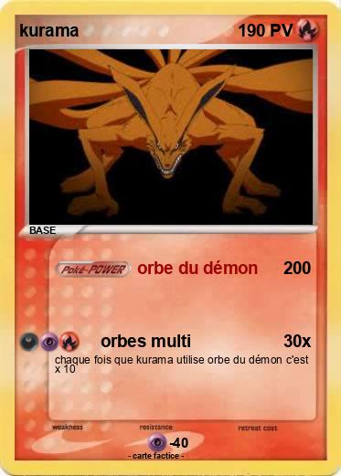 Pokemon kurama