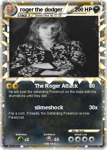 Pokemon roger the dodger