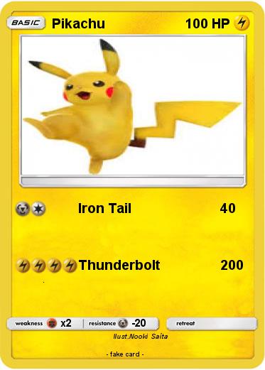 Pokemon Pikachu