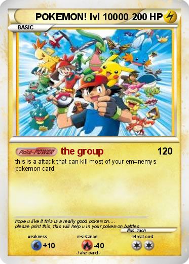 Pokemon POKEMON! lvl 10000