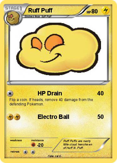 Pokemon Ruff Puff