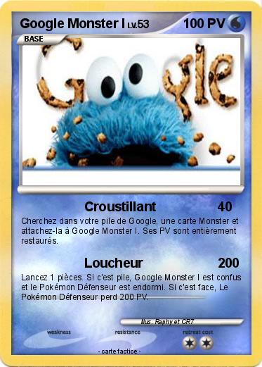 Pokemon Google Monster I