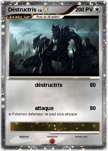 Pokemon Déstructris