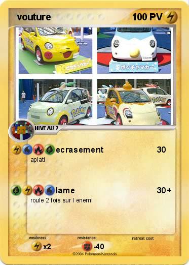 Pokemon  vouture 