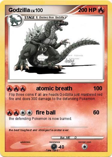 Pokemon Godzilla