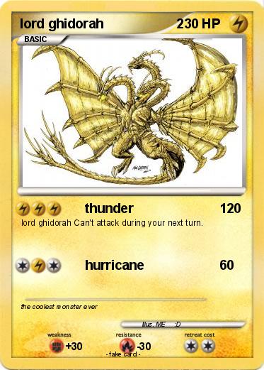 Pokemon lord ghidorah                    2