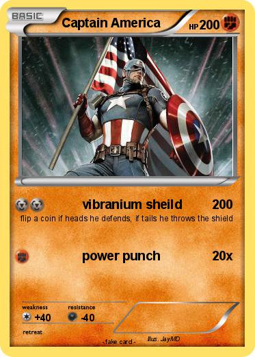 Pokemon Captain America