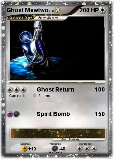 Pokemon Ghost Mewtwo