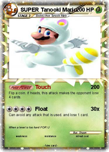 Pokemon SUPER Tanooki Mario