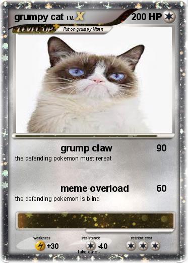 Pokemon grumpy cat